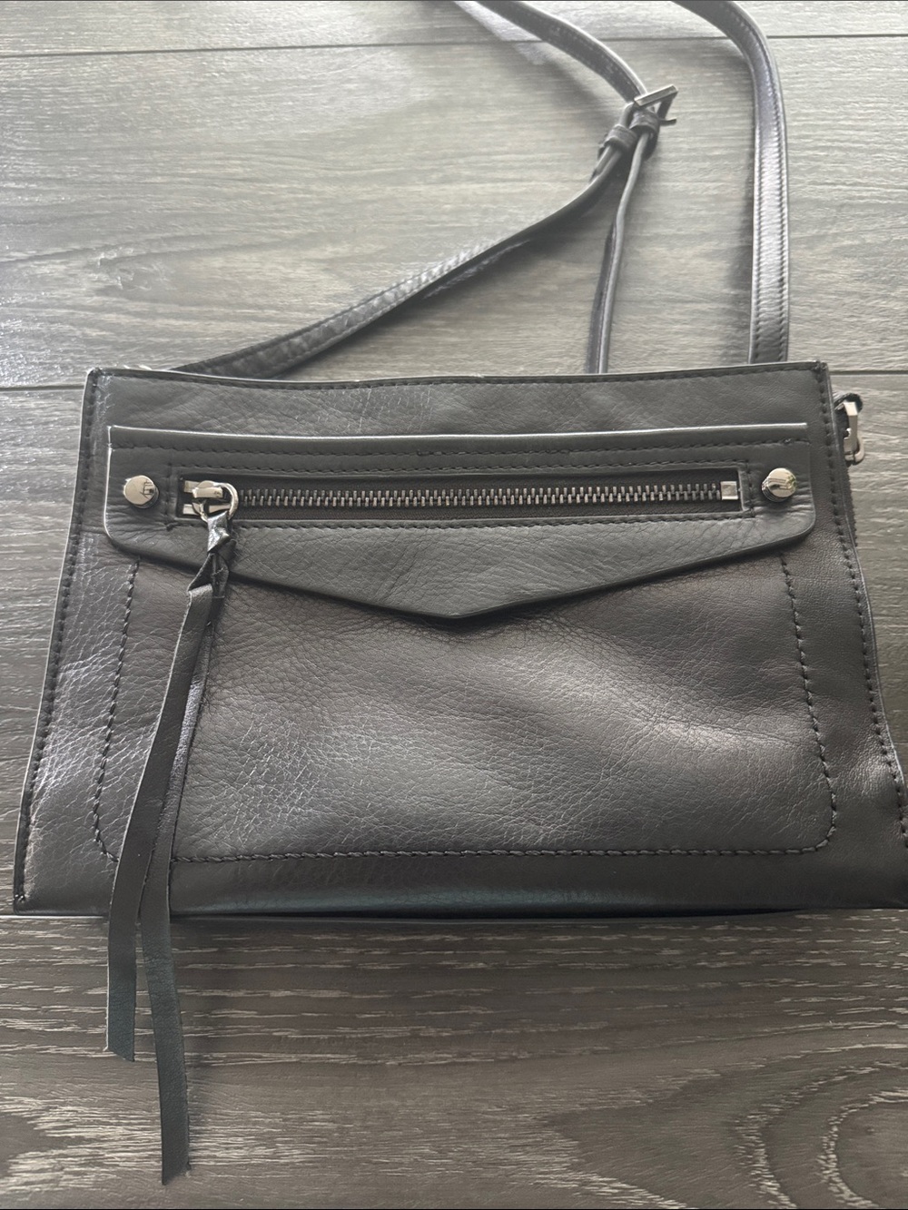 Botkier Leather Black Crossbody Shoulder Bag - Picture 5 of 11